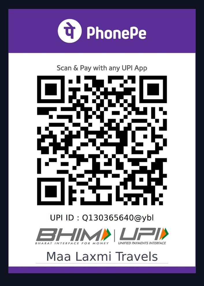 Maa Laxmi Travels PhonePe UPI QR Code